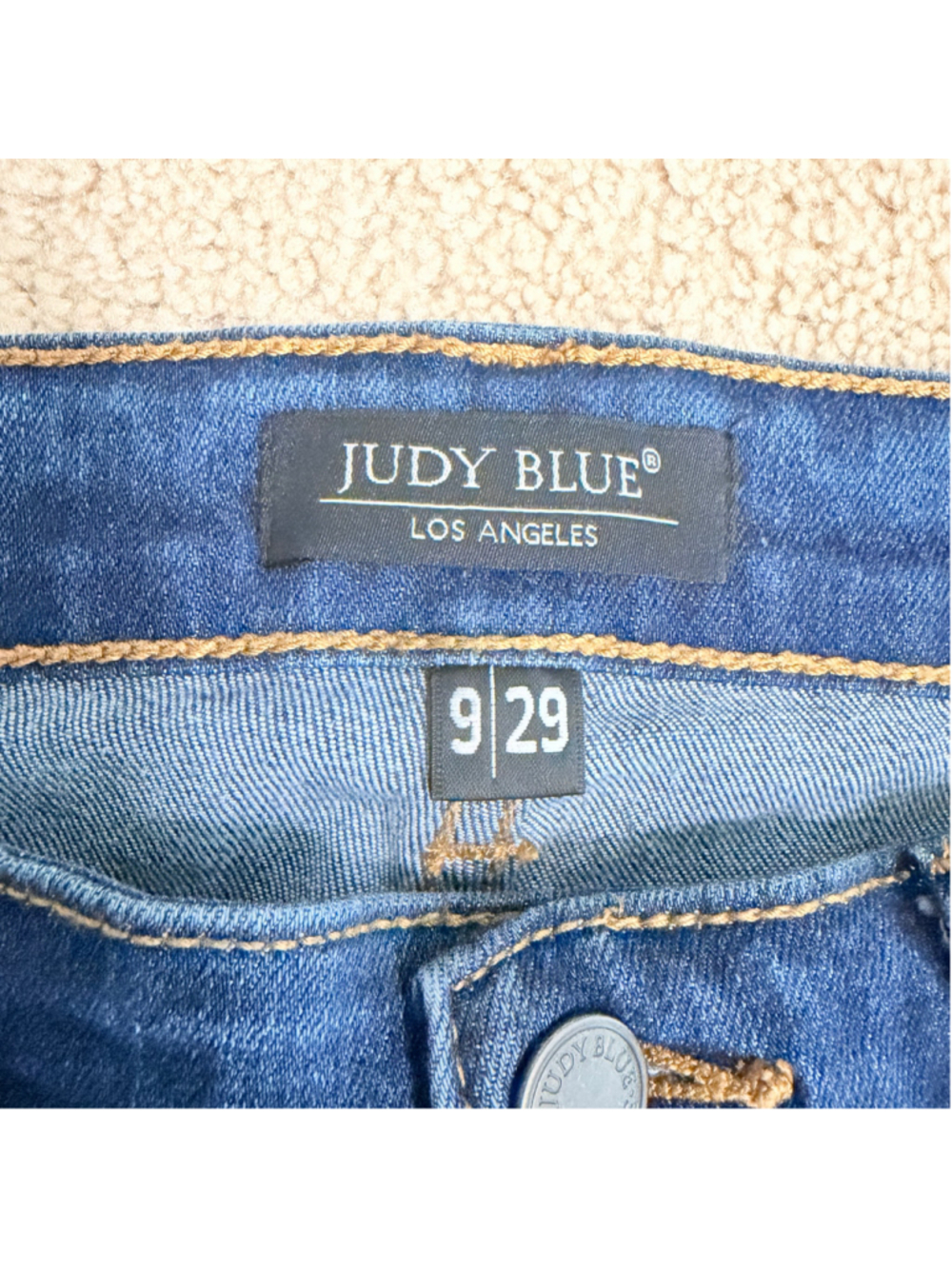 Judy Blue Capri Fit Jeans Women's Size 29 Blue Denim - Picture 3 of 11
